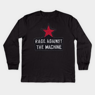 Rage Against The Machine Star Kids Long Sleeve T-Shirt